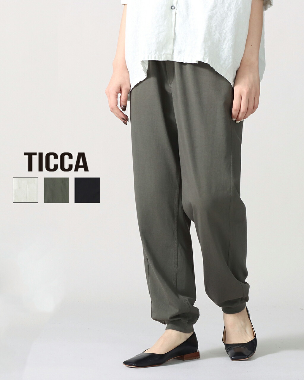 TICCA ティッカ アクティブ パンツ TBFS_192 ジョッパーズパンツ レディース ボトムス 26SS 正規品 P10倍
