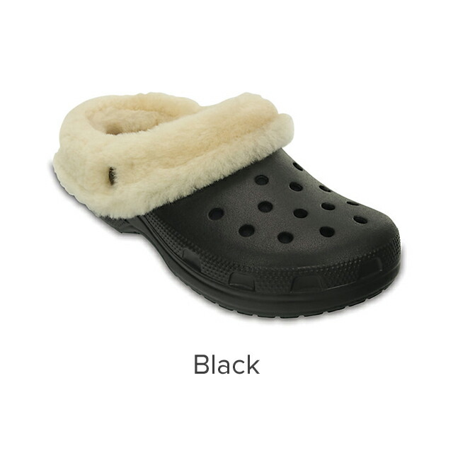 classic fur lined crocs