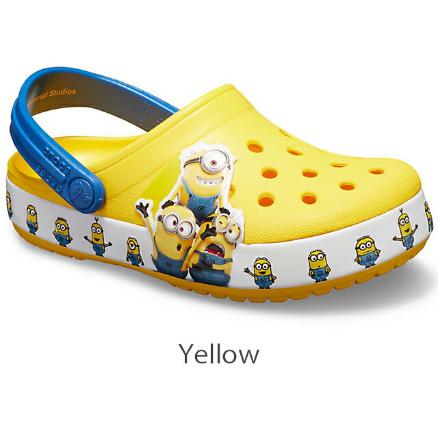 楽天市場 クロックス公式 ファン ラブ ミニオンズ マルチ クロッグ キッズ Fun Lab Minions Multi Clog Kids Crocs サンダル 定番 Pr2 クロックス公式ショップ楽天市場店