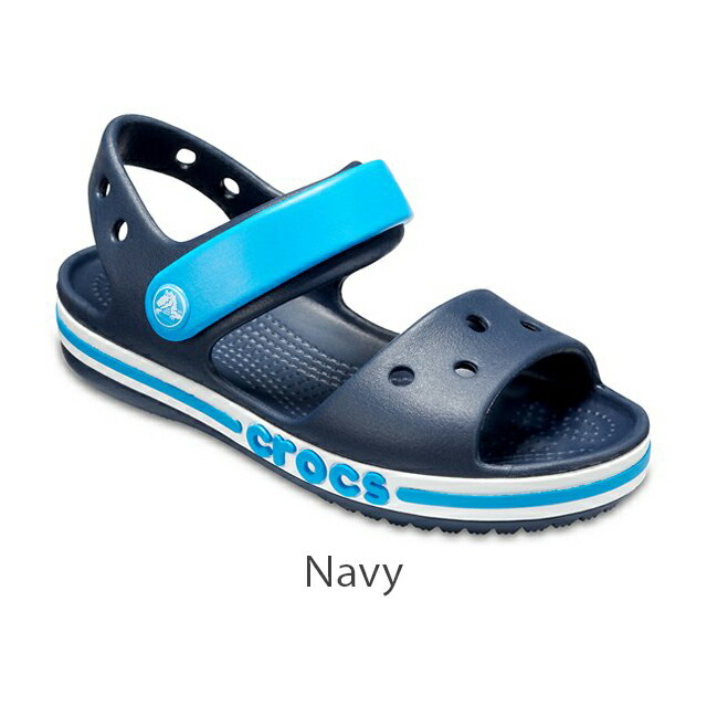 crocs bayaband navy flip flops