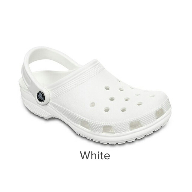 classic clog white