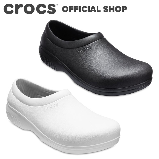 楽天市場 クロックス公式 オン ザ クロック ワーク スリップオン On The Clock Work Slipon Crocs ワークシューズ 業務用 スリッポン レディース メンズ No クロックス公式ショップ楽天市場店