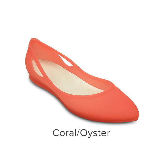 crocs coral