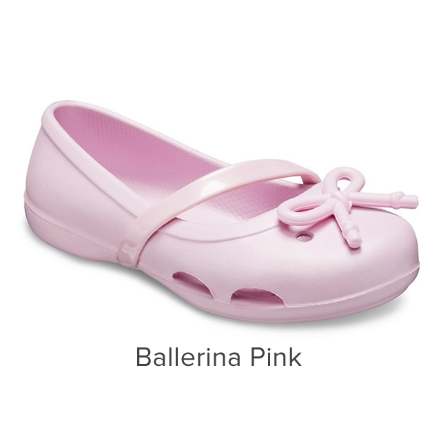 ballerina pink crocs