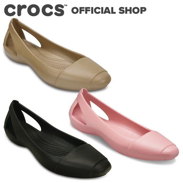 楽天市場 クロックス公式 シエンナ フラット Crocs パンプス フラットシューズ レディース アウトレット Outlet Pr1 クロックス公式ショップ楽天市場店