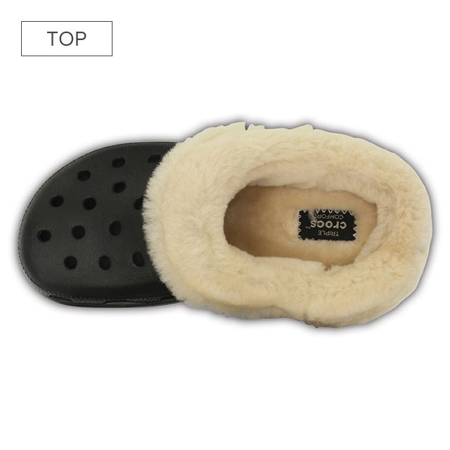 sherpa lined crocs