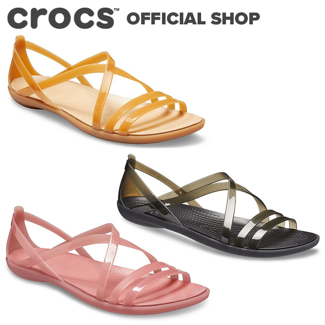 楽天市場 クロックス公式 イザベラ ストラッピー サンダル ウィメン Isabella Strappy Sandal Crocs レディース アウトレット Outlet Ol クロックス公式ショップ楽天市場店