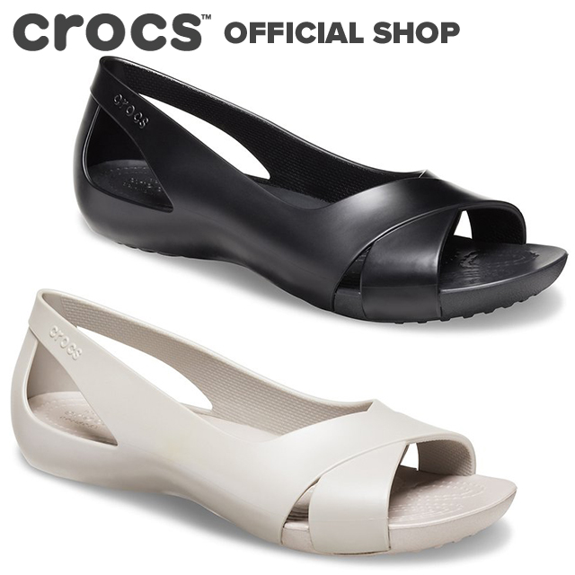 楽天市場 クロックス公式 セレナ フラット ウィメン Serena Flat Crocs レディース パンプス フラットシューズ Ol クロックス公式ショップ楽天市場店