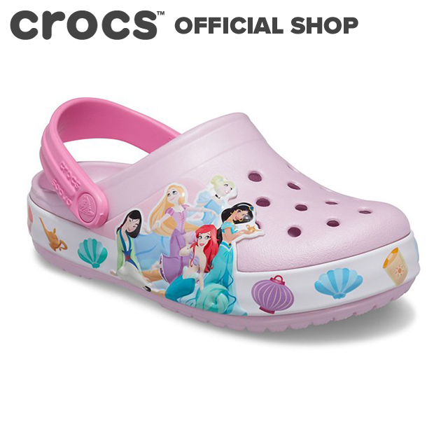 楽天市場 クロックス公式 ファン ラブ ディズニープリンセス ライツクロッグキッズ Fun Lab Disneyprincess Lights Clog Crocs サンダル 定番 No クロックス公式ショップ楽天市場店