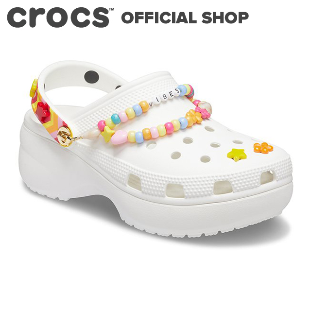 楽天市場 クロックス公式 クラシック フェスティバル バイブス プラットフォーム クロッグ ウィメン Classic Festival Vibe Platform Clog Crocs レディース サンダル 定番 クロックス公式ショップ楽天市場店