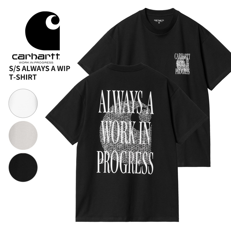 CARHARTT WIP メンズ 半袖Tシャツ I034642 89XX CARHARTT S/S POCKET T-SHIRT Black （カーハート ショート