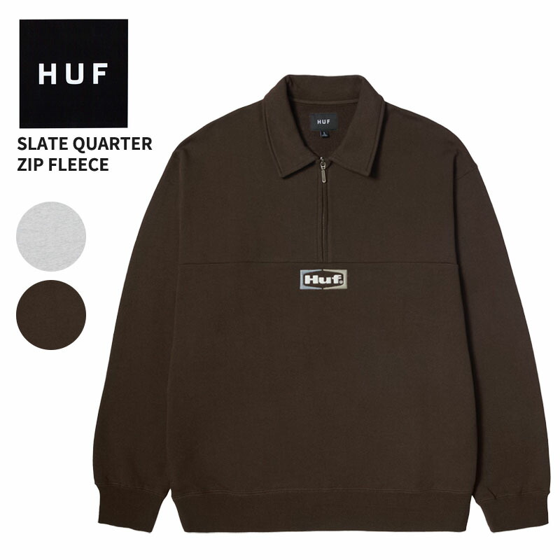 HUF ハーフジップ Amazon.co.jp: [ハフ] ハーフジップ スウエット グラフィックプリント