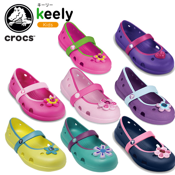 【70％OFF】クロックス(crocs) キーリー (keeley) キッズ/サンダル/シューズ/子供用/子供靴/ベビー/ガールズ[C/A]