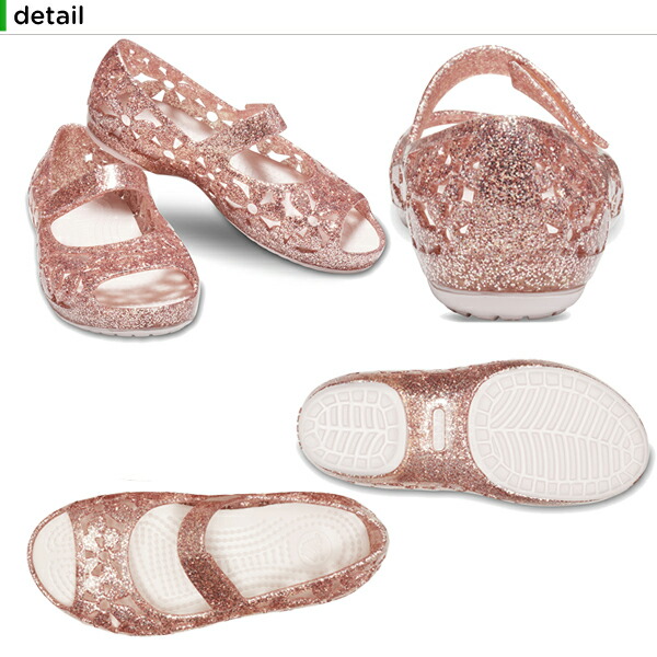 crocs flower sandals