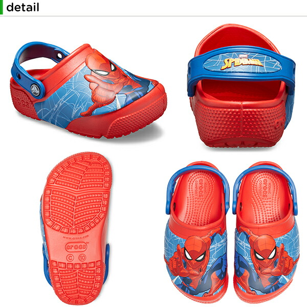 spiderman crocs