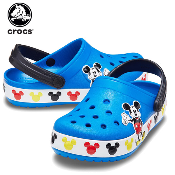楽天市場 23 Off クロックス Crocs クロックス ファン ラブ ディズニー ミッキー バンド クロッグ キッズ Crocs Fun Lab Disney Mickey Band Clog Kids キッズ サンダル シューズ 子供 キャラクター C A ポイント10倍対象外 Crohas クロハス