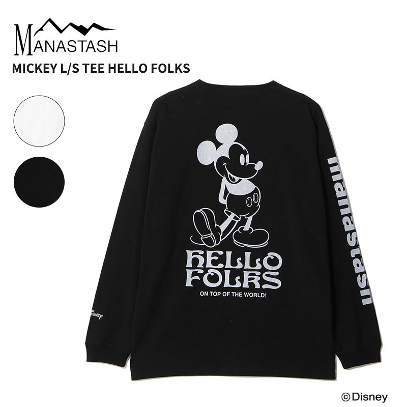 楽天市場】MANASTASH マナスタッシュ MICKEY TEE SEATTLE ミッキー