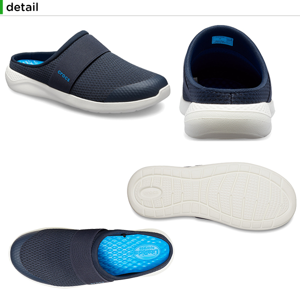 crocs literide mesh mule