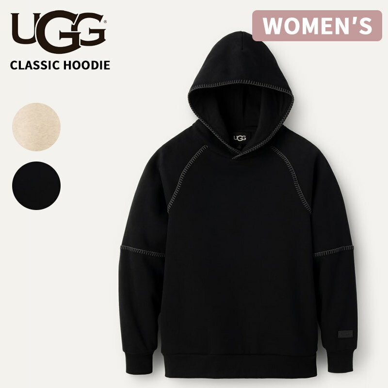 楽天市場】UGG アグ パーカー Rey Fuzzy Logo Hoodie レイ ファジー