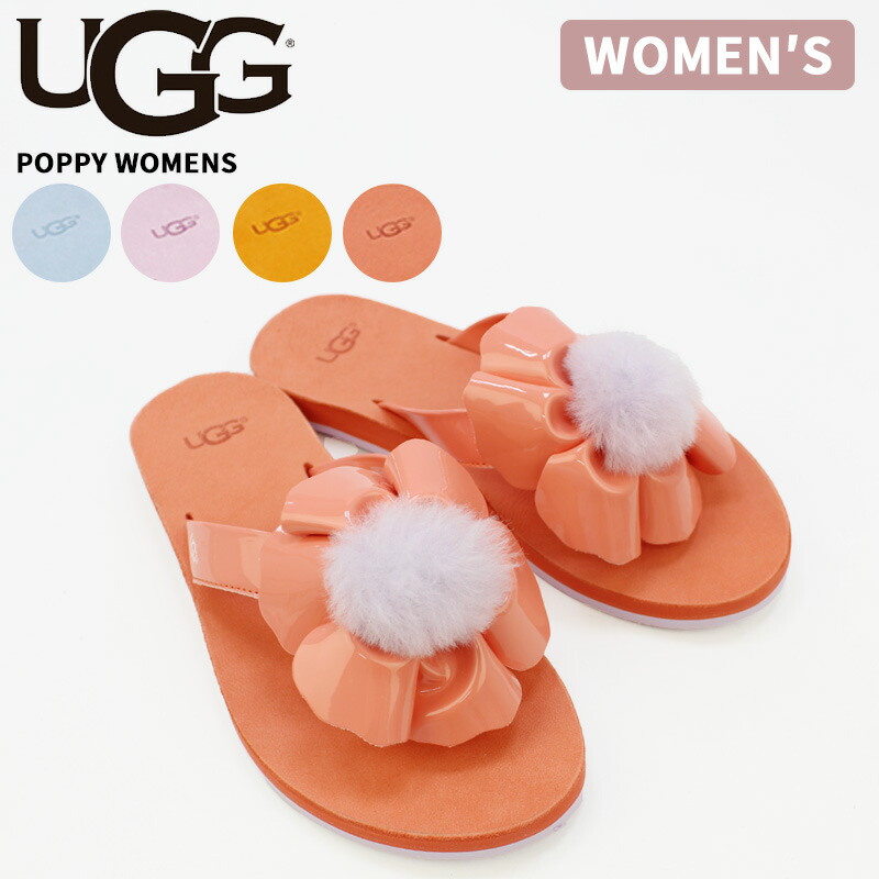 2116　UGG　アグ　ビーチサンダル　26　新品未使用 UGG アグ ウィメンズ フラッフィー 2 ビーチサンダル WOMENS