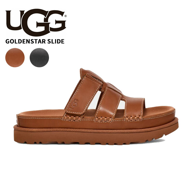 楽天市場】UGG アグ サンダル W GOLDENSTAR SLIDE ゴールデン