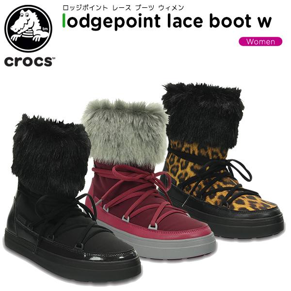 crocs lodgepoint lace boot