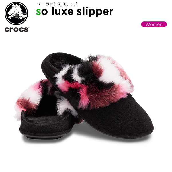 crocs shoes with fur