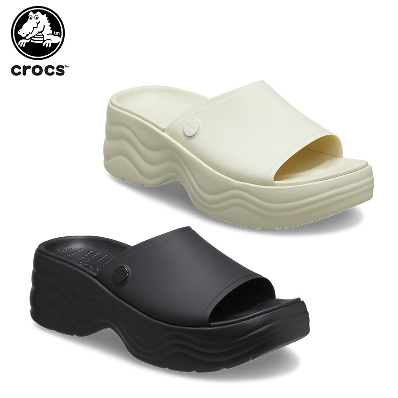 楽天市場】【セール開催中!】クロックス(crocs) ブルックリン スライド