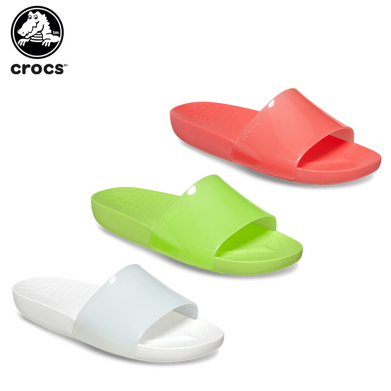 ＼抽選で最大100％ポイントバック!要エントリー／【36%OFF】クロックス CROCS サンダル レディース クロックス スプラッシュ グロッシー スライド crocs splash glossy slide 女性 シューズ 防水 軽量 アウトドア画像