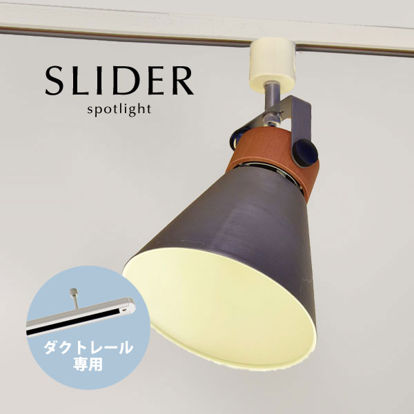 導管軌跡専用 注目の的 【 SLIDER / ヴィンテージシルバー 】 生まれながら木 1灯 LED 導線導管用 今めかしい 導管繋ぎ用 照明装置 売り切り