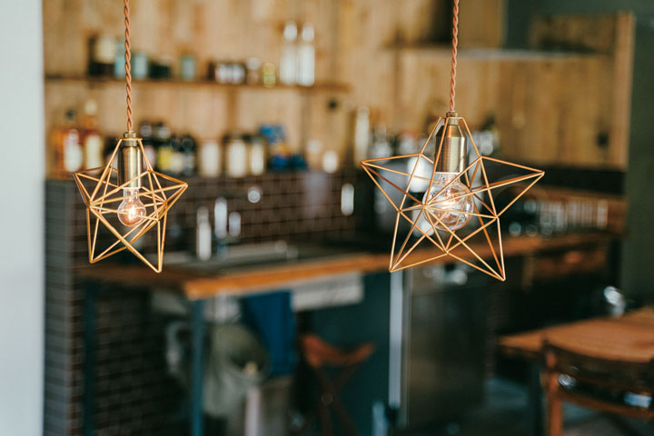 ペンダントライト 【 Bleis / スター 】 1灯 照明 キッチン ダイニング