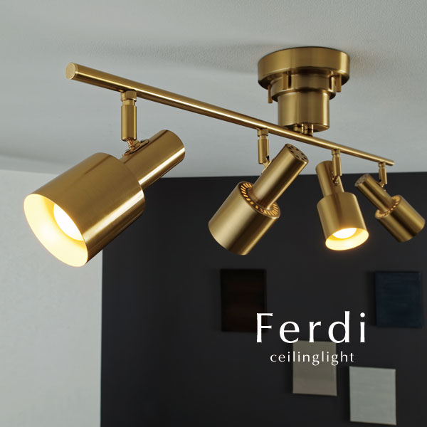 本物品質の Ferdi 【 楽天市場】スポットライト 】 シーリング LED 4灯 12畳用～
