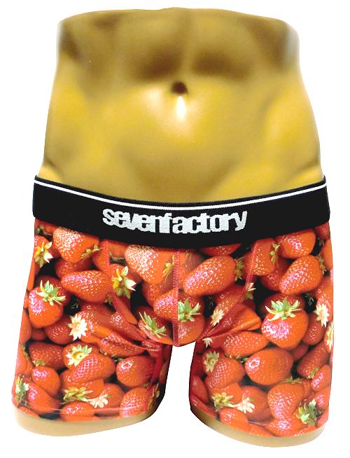 楽天市場】SEVEN FACTORY フルーツ柄 ボクサーパンツ ML : HAMAFU