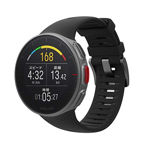 Polar ポラール Vantage V ブラック プロ Gps スポーツ ウォッチ 防水 心拍 トライアスロン ランニング 日本正規品 国内在庫