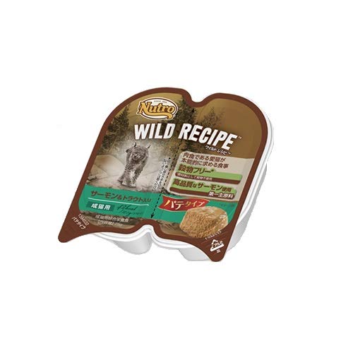 24個背景 ニュートロ ワイルドレシピ 成キャット実利 サモン トラウト収入 75g 37 5g 2食べること 24個セット お盆 パティ形態 Geo2 Co Uk