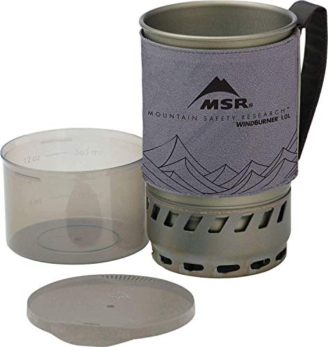 MSR アウトドア ウィンドバーナーストーブシステム専用 アクセサリー ポット 1.0L グレー 36221