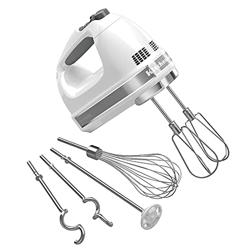 キッチンエイド Kitchen Aid 9段階変速 ハンドミキサー KHM928WH