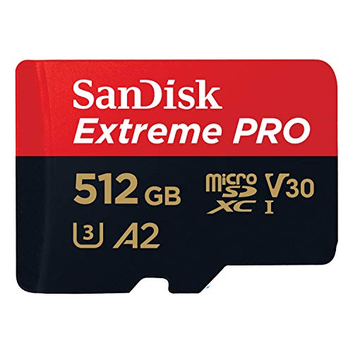 マイクロSD 512GB サンディスク Extreme PRO microSDXC A2 SDSQXCZ