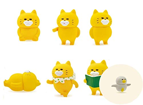シークレット入り ノラネコ ぐんだん マスコット 6種類 はんせい ゆびさし きをつけ ねそべり おでかけ どくしょ ペンペン ノラネコ マスコット フィギュア ガチャガチャ 工藤ノリコ Novix Com