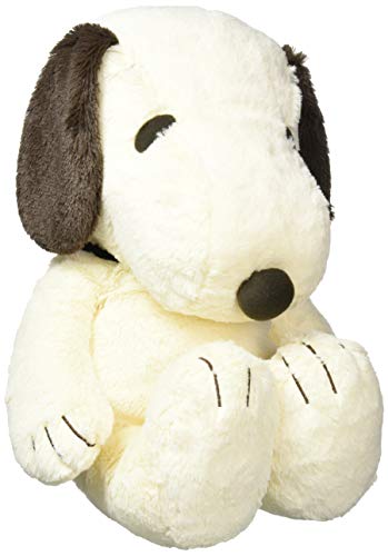 ピーナッツ ハグハグ ぬいぐるみ Lサイズ スヌーピー モカ 座高37cm