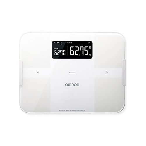 オムロン 体量・体組み上げる計 カラダ走査 スマホアプリ/OMRON connect相応う 白いこと HBF-255T-W
