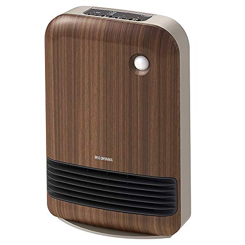 アイリスオーヤマ ヒーター セラミックファンヒーター 人感センサー付き 節電 省エネ 大風量 1200W 2段階温度調整 転倒オフ機能 速暖 小