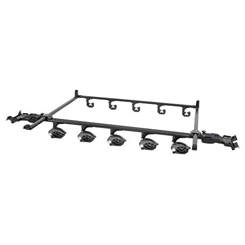 槌屋ヤック 車種専用品 トヨタ 200系 ハイエース 専用 スマート ロッドホルダー 5本用 S-GL標準 U-HA1F|クロスワン 店