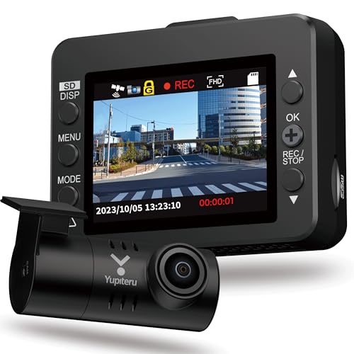 楽天市場】YUPITERU 【】ユピテル ドライブレコーダー 前後2カメラ