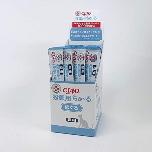 CIAO 投薬用ちゅ〜る まぐろ 猫用 85本入 CIAO 猫用ちゅーる投薬用 まぐろ 【定期お届け】(12g×20本