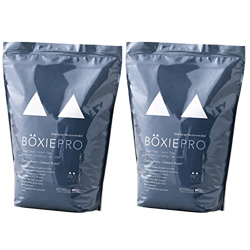 【OFT】 BOXIECAT ブラック PRO ボクシーキャット 7.2kg 2個セット 猫砂 固まる ベントナイト 無香料 粉塵が少ない プレ