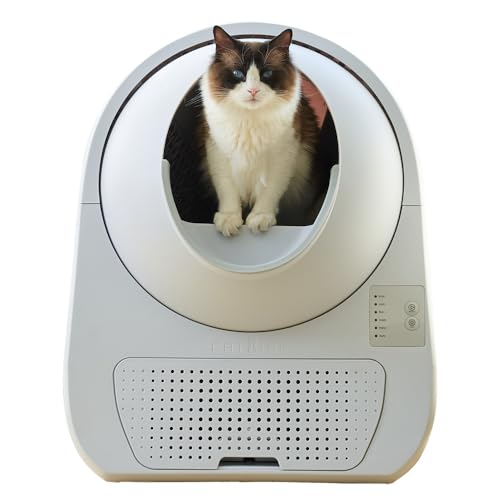 【OFT】 自動小銃猫室内用便器 CATLINK SCOOPER YOUNG 本体 国内決まり取りまわし店 キャットリンク スマホアプリを当て嵌めるしない印字機 本 トイレ用品-ペット・ペットグッズ-おむつ