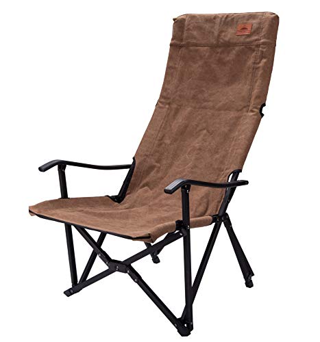 キャンピングムーン(CAMPING MOON) リラックス ローチェア ロースタイルチェア 帆布生地 ロングサイズ コヨーテ F-1002C-C｜クロスワン　店