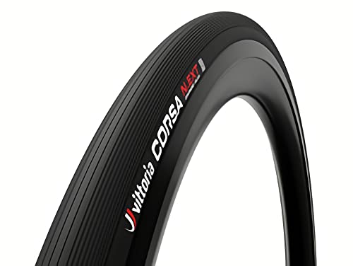 ビット後ろ側(Vittoria) CORSA N.EXT TLR ALL BLK 700X28C チューブレスレディタイヤ