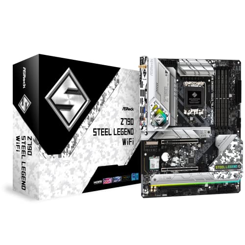ASRock 母ちゃんゲーム盤 Z790 Steel Legend 無線LAN Intel 第12時人 ・ 13時人 中央処理装置 ( LGA1700 )対